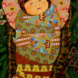 Baba - une carte de voeux de Fine Art
