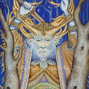 Herne Le Chasseur - Une carte de vœux d’art