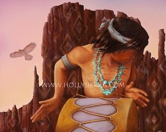 Canyon Song - A Fine Art Greeting Card