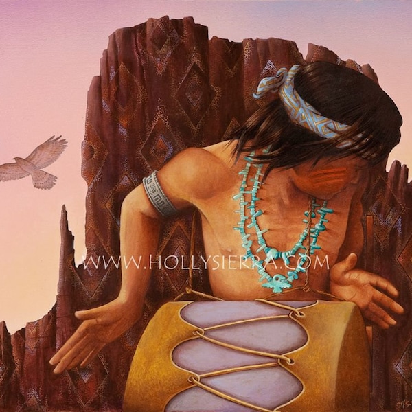 Canyon Song - A Fine Art Greeting Card