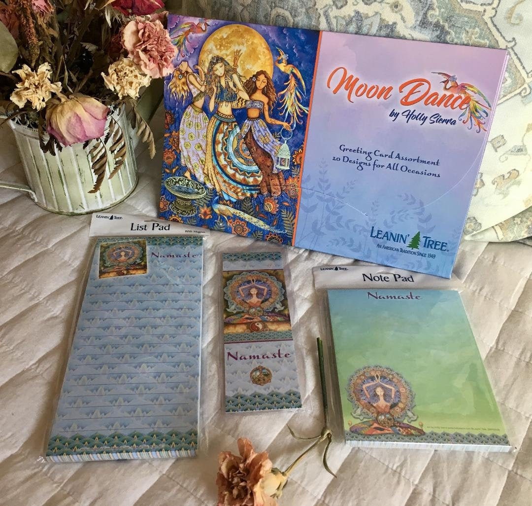 Holly Sierra Art Gift Basket Boxed Card Set Note Pad List - Etsy