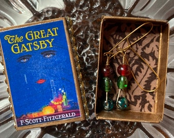 MatchBOOK Earrings - The Great Gatsby