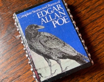 MatchBOOK Earrings - Edgar Allen Poe