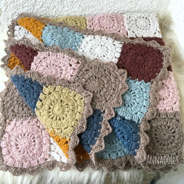 Handmade Crochet Throw. Crochet Afghan. Crochet Throw Blanket. Crochet Blanket. Cozy wool yarn Blanket. Crochet Throw.