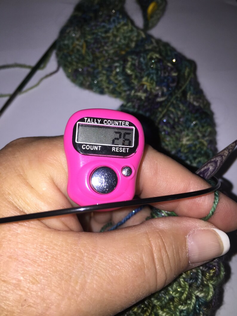 Row Counter for Finger or Thumb Etsy