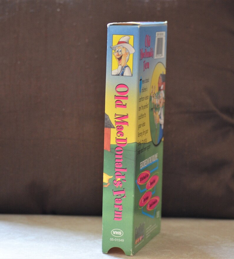 Old Mcdonalds Vhs Tape 1998