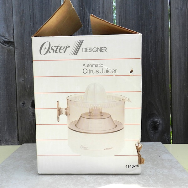 Vintage Oster Automatic Citrus Juicer 1988