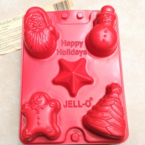 Festive Jello Mold - Your Pick 1997