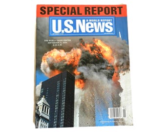 Time & Newsweek Magazine 9/11 Original Issue(s) - Etsy