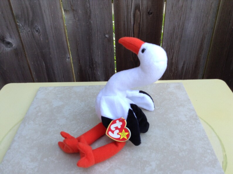 TY Beanie Baby Stilts the Stork1999 Etsy