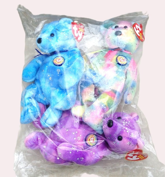 Ty Beanie Babies Clubby IV 3体セット Vintage Ty Clubby VI Beanie Babies Set of 3 – 2003 Sealed