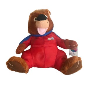 Vintage NASCAR Plush Bear, 1997