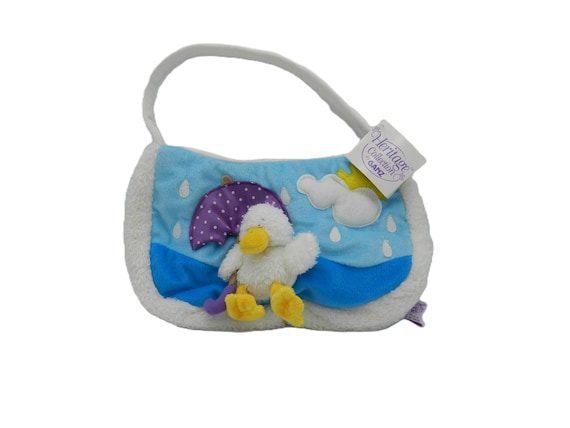 Vintage Ganz Duck Plush Purse – 1990s
