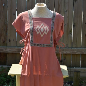 Vintage Arepeja Young Edwardian Dress 1970s-80s