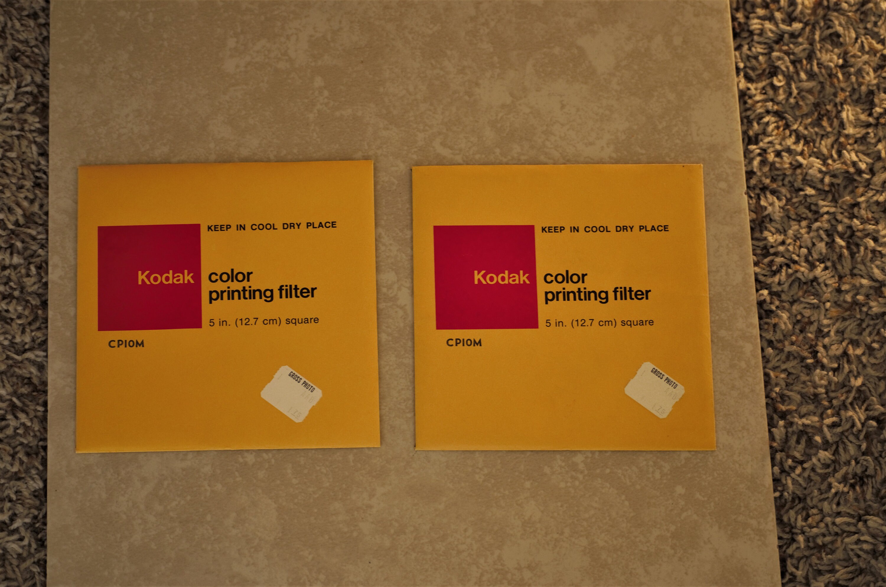 Vintage Kodak Printing Filters Collection - Set of 30 Filters