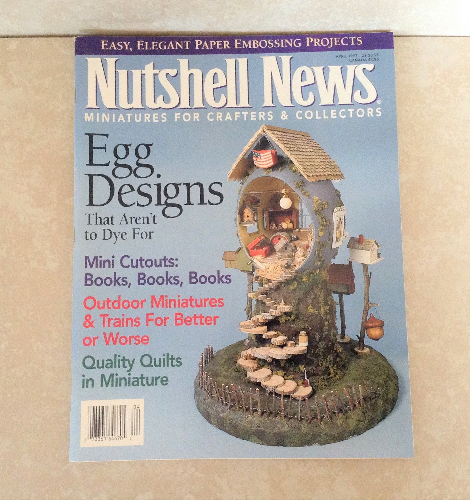 Nutshell News Magazinesminiatures for Crafters & Etsy
