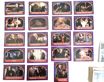 1991 the Addams Family Trading Cards a Topps Movie Card Series