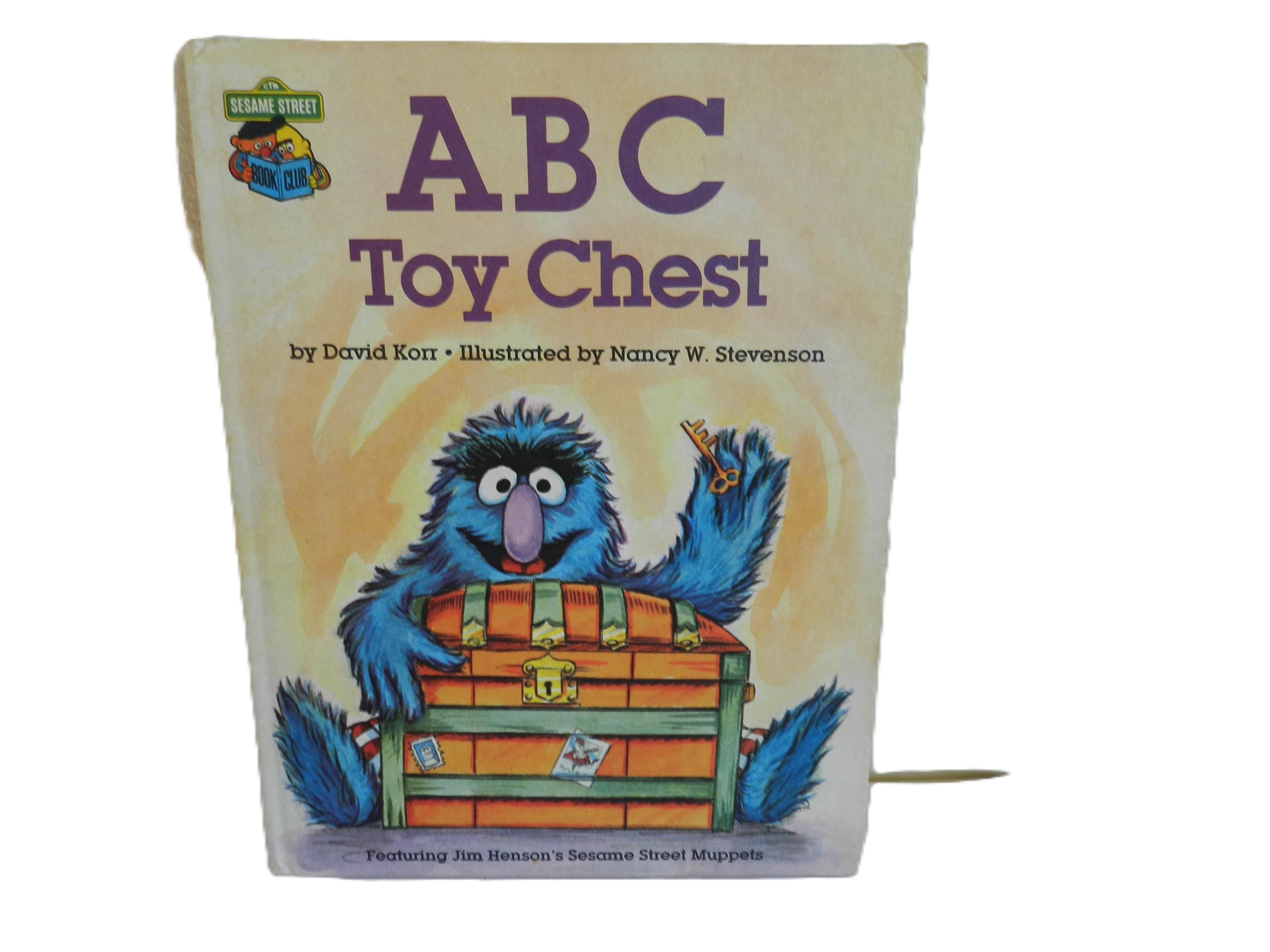 Grover Abc 1980s Sesame Street Book Set — Storybook Alphabet, ABC Toy Chest ...