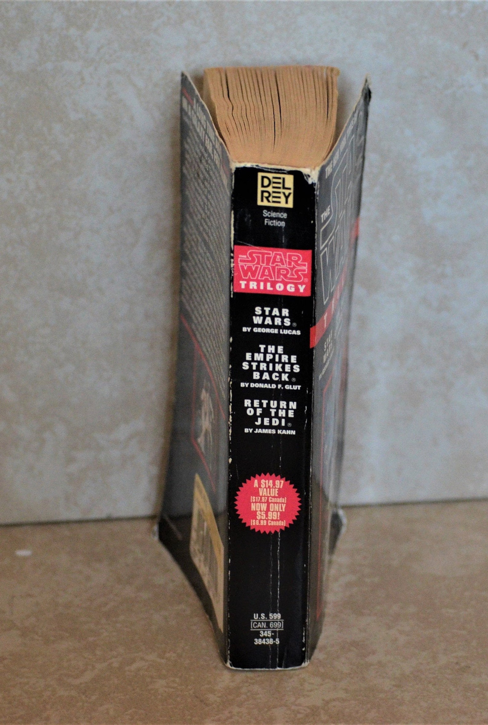 Star Wars Trilogy Del Rey Books 1993 Etsy