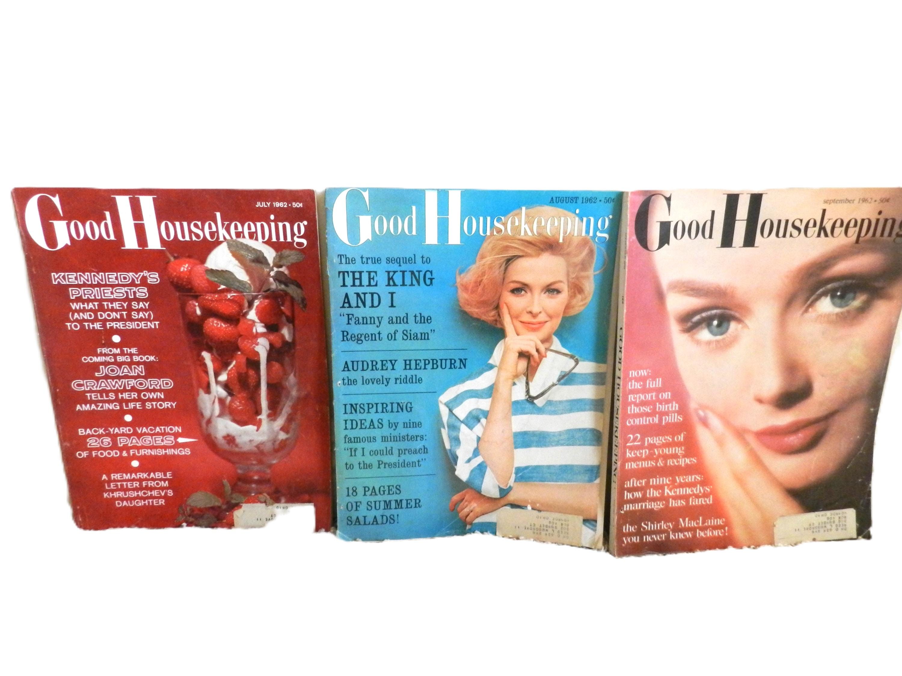 1962 Good Housekeeping Magazines, Pick Your Favorite Issue - Etsy