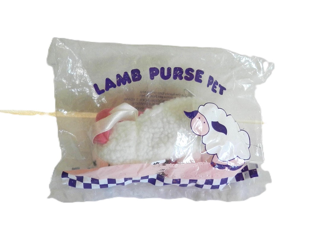Jelly Clear Pouch Vintage Lamb Large