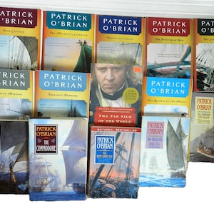 Vintage Patrick O&#39;Brian Historical Maritime Fiction Novels 1990s Pick Your Adventure