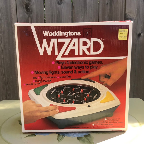 Waddingtons Wizard Electronic Game-1979