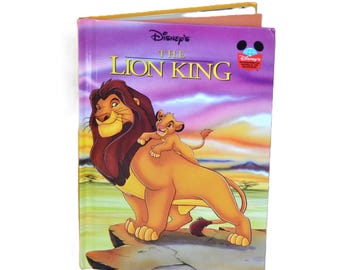 1994 Disney's The Lion King Book