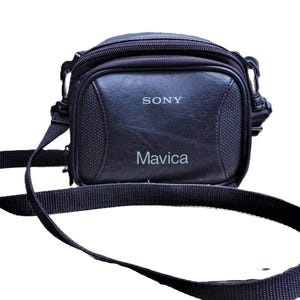 Vintage Sony Mavica Camera Bag 1980s Photography Case
