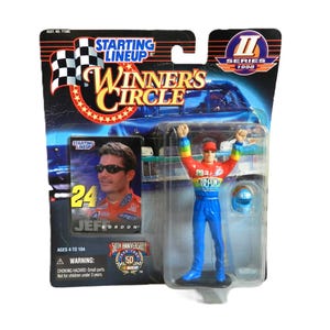 Vintage Jeff Gordon Action Figure: 1998 Winner&#39;s Circle Series II (Sealed)