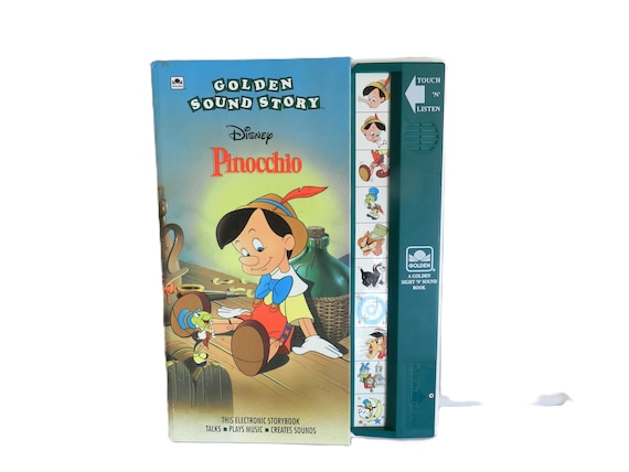 1992 Disney Pinocchio Golden Sound Story - Etsy