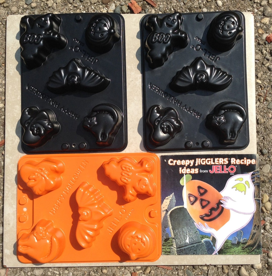 Halloween Jello Moldscreepy Jiggler Molds1995 Etsy