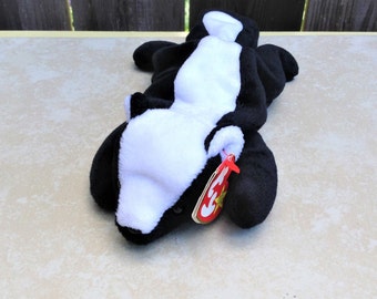 Stinky the Skunk Plush Beanie Babies 1995