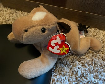 Vintage TY Beanie Babies: Derby Plush Horse - Your Choice of Tag - 1996