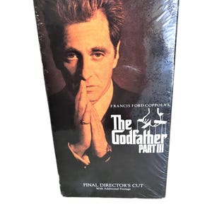 Vintage The Godfather Part III DVD by Paramount Pictures 1991