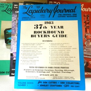 Lapidary Journal Magazines - Etsy