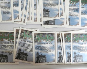 1991 the Addams Family Trading Cards a Topps Movie Card Series