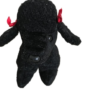 Vintage TY Beanie Baby GiGi Plush Poodle  1998