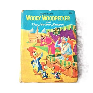 Vintage Woody Woodpecker the Meteor Menace by Walter Lantz, 1967 Edition