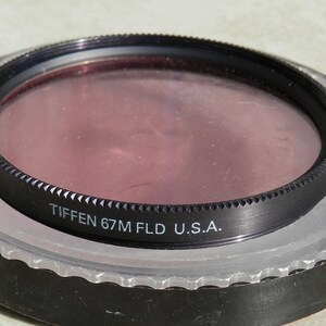 Vintage Tiffen 67M FLD Lens Filter, 1990s