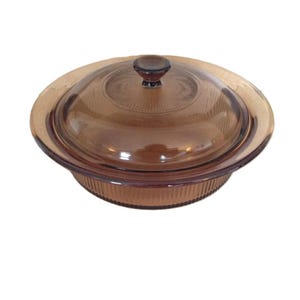 Vintage Brown Visions Corning 1 Quart Dish from the 80s-90s