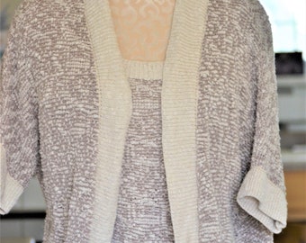 Vintage Cardigan and Top Set by Chico's -90s Fashion Pairing