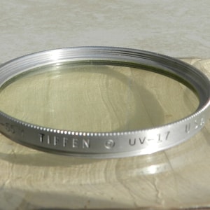 Vintage Tiffen SF 55m UV 17 Lens Filter 1990s
