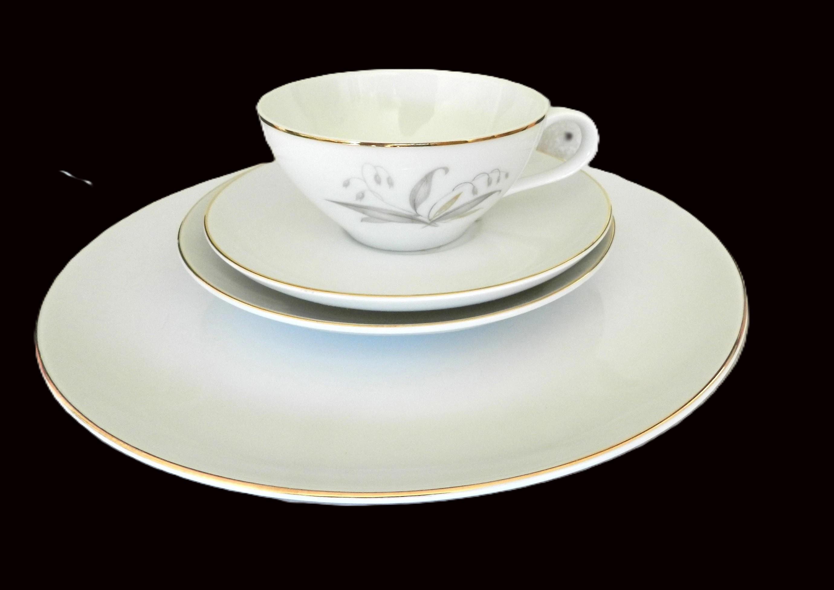 Vintage Kaysons Golden Rhapsody 4 Piece Place Setting 1961