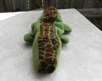 Ty Beanie Babies Ally : Plush Alligator 1996