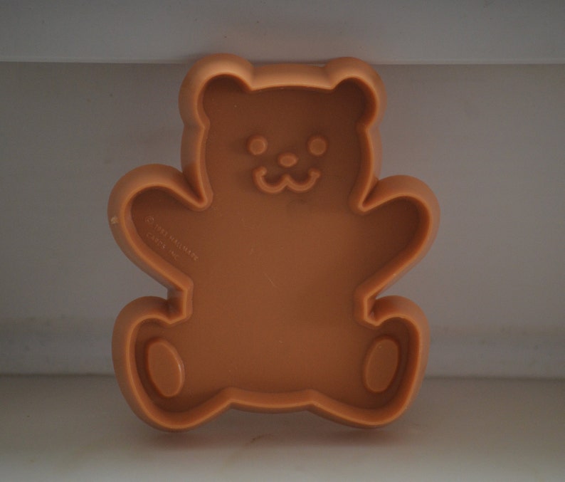 Angel and Bear Imprint Cutters 70s80s Hallmark Christmas Cookie Cutters Snowman