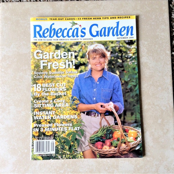 Rebecca's Garden Magazine -1999