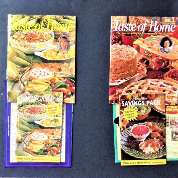 Taste of Home Magazine Pick Your Issue! 1999