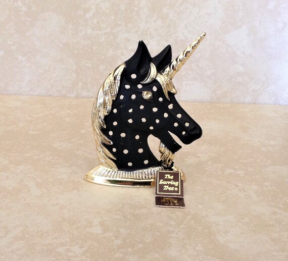 Unicorn Earring Tree 80s Etsy