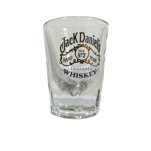 Vintage Jack Daniel&#39;s Old No 7 Shot Glass 1990s